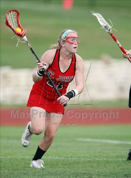 Thumbnail 1 in St. Andrew's vs. St. John's (TGHSLL Semi Final) photogallery.