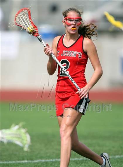 Thumbnail 1 in St. Andrew's vs. St. John's (TGHSLL Semi Final) photogallery.