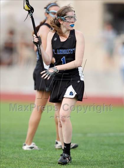 Thumbnail 2 in St. Andrew's vs. St. John's (TGHSLL Semi Final) photogallery.