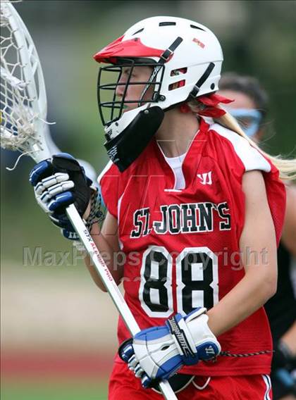 Thumbnail 1 in St. Andrew's vs. St. John's (TGHSLL Semi Final) photogallery.