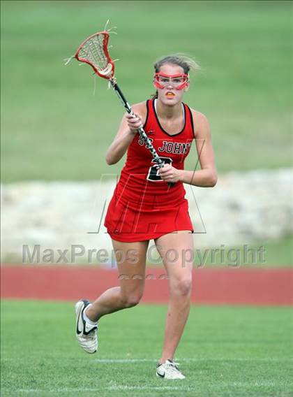 Thumbnail 3 in St. Andrew's vs. St. John's (TGHSLL Semi Final) photogallery.