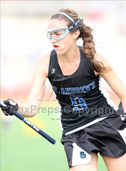 Thumbnail 3 in St. Andrew's vs. St. John's (TGHSLL Semi Final) photogallery.