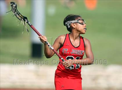 Thumbnail 1 in St. Andrew's vs. St. John's (TGHSLL Semi Final) photogallery.