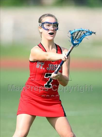 Thumbnail 2 in St. Andrew's vs. St. John's (TGHSLL Semi Final) photogallery.