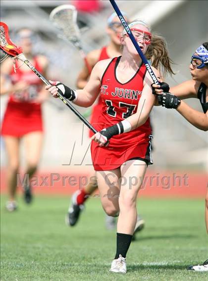 Thumbnail 1 in St. Andrew's vs. St. John's (TGHSLL Semi Final) photogallery.