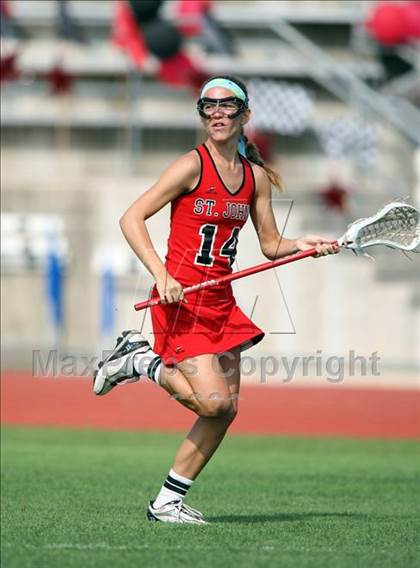 Thumbnail 2 in St. Andrew's vs. St. John's (TGHSLL Semi Final) photogallery.