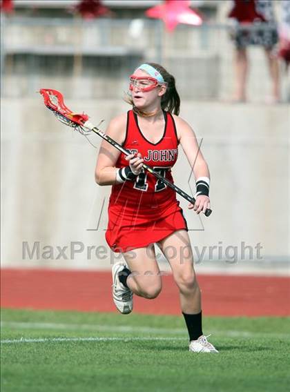Thumbnail 2 in St. Andrew's vs. St. John's (TGHSLL Semi Final) photogallery.