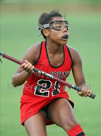Thumbnail 1 in St. Andrew's vs. St. John's (TGHSLL Semi Final) photogallery.