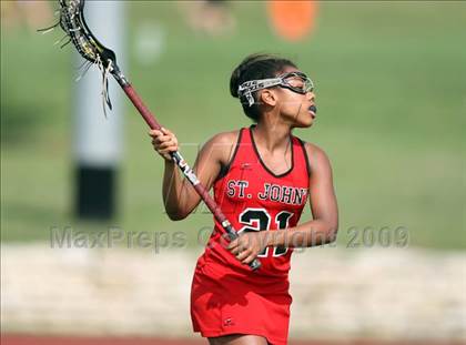 Thumbnail 2 in St. Andrew's vs. St. John's (TGHSLL Semi Final) photogallery.