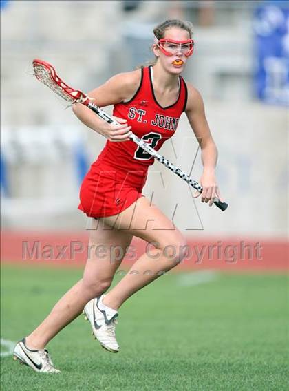 Thumbnail 2 in St. Andrew's vs. St. John's (TGHSLL Semi Final) photogallery.