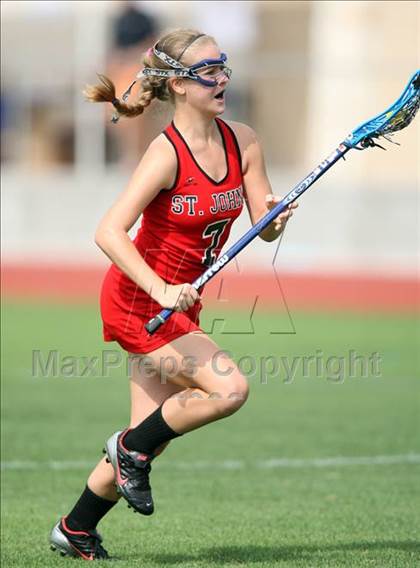 Thumbnail 2 in St. Andrew's vs. St. John's (TGHSLL Semi Final) photogallery.