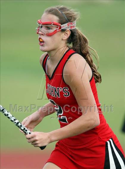 Thumbnail 2 in St. Andrew's vs. St. John's (TGHSLL Semi Final) photogallery.