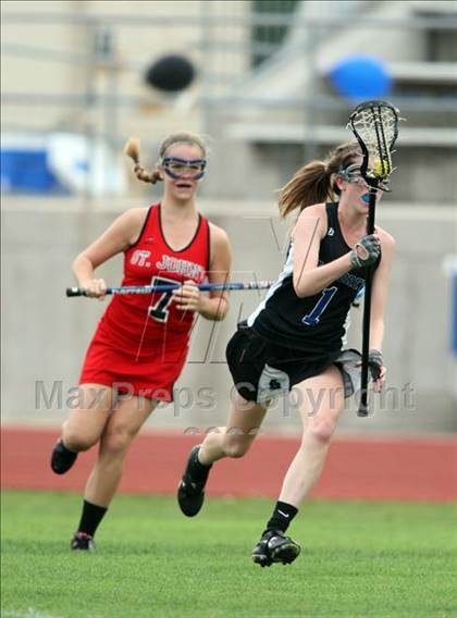 Thumbnail 3 in St. Andrew's vs. St. John's (TGHSLL Semi Final) photogallery.