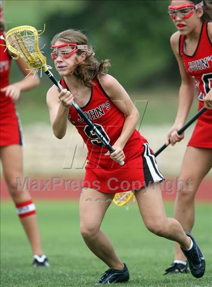 Thumbnail 2 in St. Andrew's vs. St. John's (TGHSLL Semi Final) photogallery.