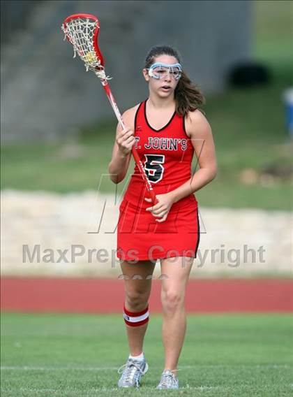 Thumbnail 2 in St. Andrew's vs. St. John's (TGHSLL Semi Final) photogallery.
