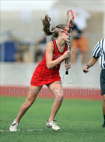 Thumbnail 3 in St. Andrew's vs. St. John's (TGHSLL Semi Final) photogallery.