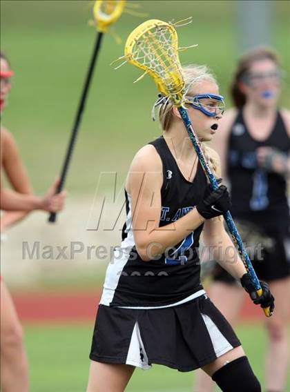 Thumbnail 2 in St. Andrew's vs. St. John's (TGHSLL Semi Final) photogallery.
