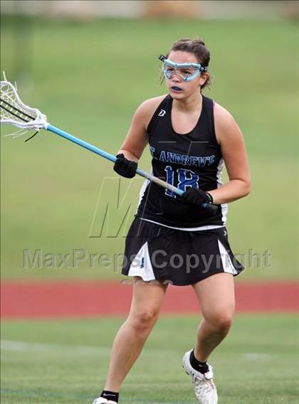 Thumbnail 1 in St. Andrew's vs. St. John's (TGHSLL Semi Final) photogallery.