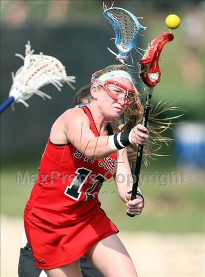 Thumbnail 2 in St. Andrew's vs. St. John's (TGHSLL Semi Final) photogallery.