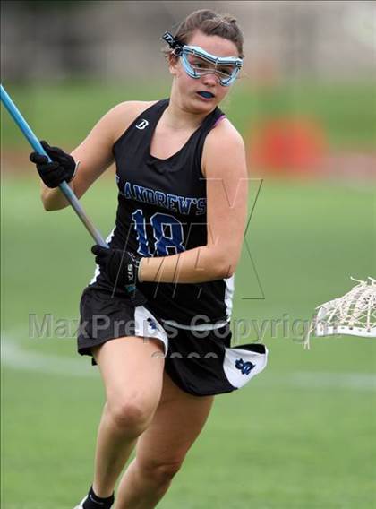 Thumbnail 2 in St. Andrew's vs. St. John's (TGHSLL Semi Final) photogallery.