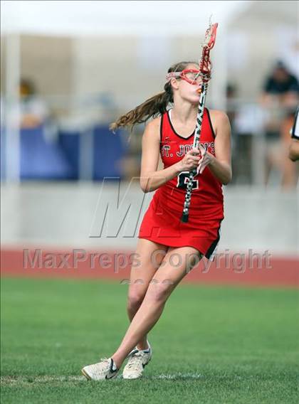 Thumbnail 1 in St. Andrew's vs. St. John's (TGHSLL Semi Final) photogallery.