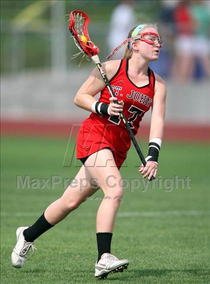 Thumbnail 3 in St. Andrew's vs. St. John's (TGHSLL Semi Final) photogallery.