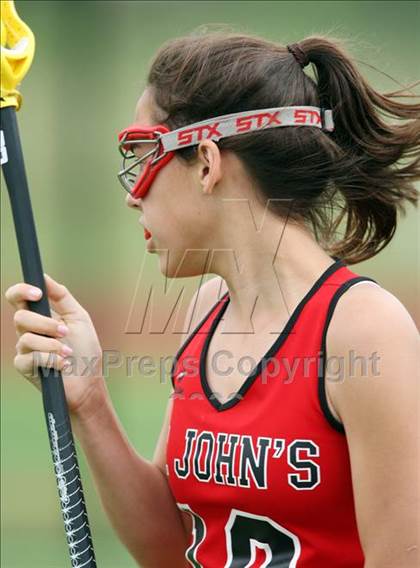 Thumbnail 1 in St. Andrew's vs. St. John's (TGHSLL Semi Final) photogallery.