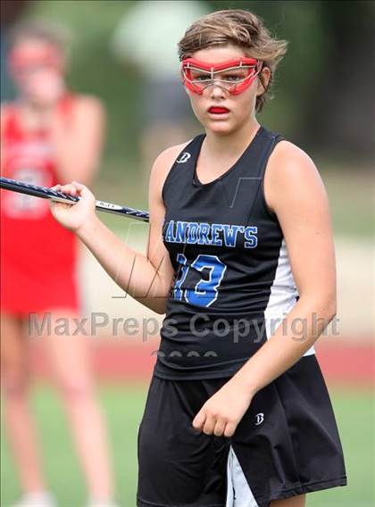 Thumbnail 2 in St. Andrew's vs. St. John's (TGHSLL Semi Final) photogallery.