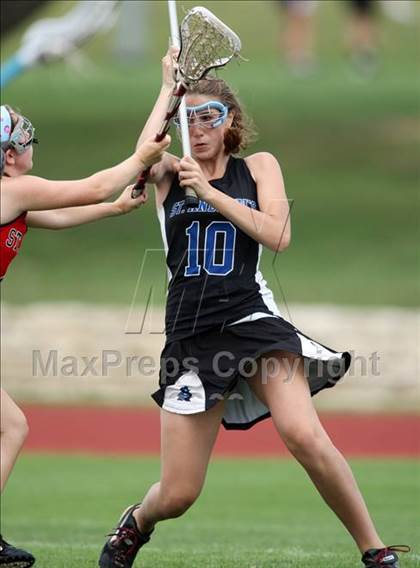 Thumbnail 1 in St. Andrew's vs. St. John's (TGHSLL Semi Final) photogallery.