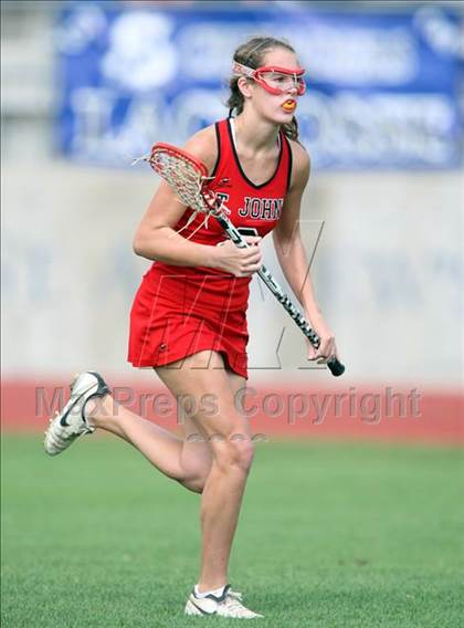 Thumbnail 3 in St. Andrew's vs. St. John's (TGHSLL Semi Final) photogallery.