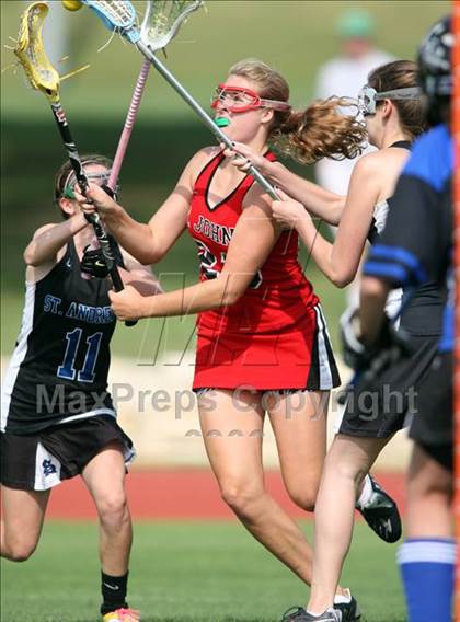Thumbnail 1 in St. Andrew's vs. St. John's (TGHSLL Semi Final) photogallery.