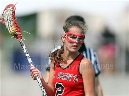 Thumbnail 1 in St. Andrew's vs. St. John's (TGHSLL Semi Final) photogallery.