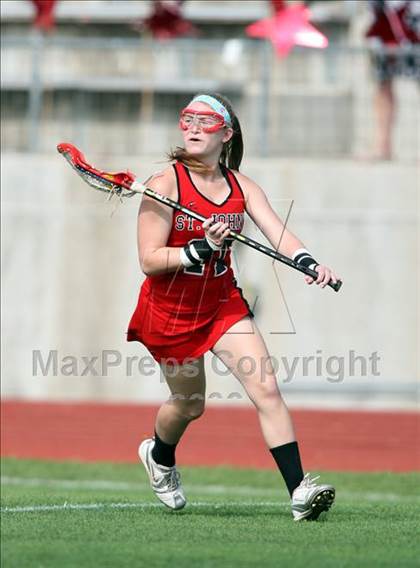 Thumbnail 1 in St. Andrew's vs. St. John's (TGHSLL Semi Final) photogallery.