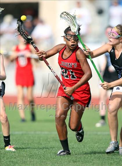 Thumbnail 2 in St. Andrew's vs. St. John's (TGHSLL Semi Final) photogallery.