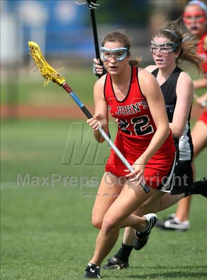 Thumbnail 3 in St. Andrew's vs. St. John's (TGHSLL Semi Final) photogallery.