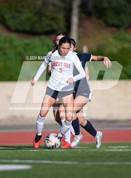 Thumbnail 1 in Great Oak @ Beckman (CIF-SS Division 3 Round 1) photogallery.