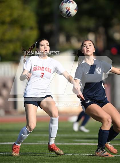 Thumbnail 3 in Great Oak @ Beckman (CIF-SS Division 3 Round 1) photogallery.