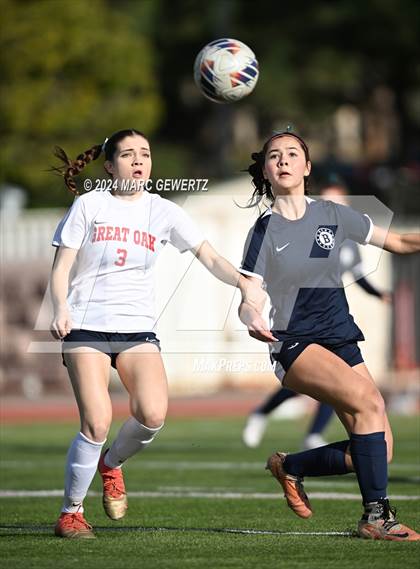 Thumbnail 2 in Great Oak @ Beckman (CIF-SS Division 3 Round 1) photogallery.