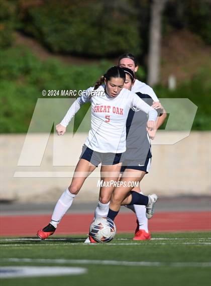 Thumbnail 2 in Great Oak @ Beckman (CIF-SS Division 3 Round 1) photogallery.