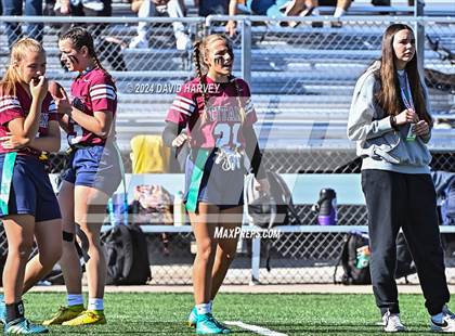 Thumbnail 3 in 4A Flag Football Semifinal The Classical Academy vs Green Mountain photogallery.
