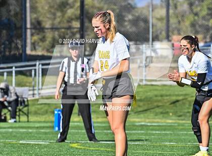 Thumbnail 1 in 4A Flag Football Semifinal The Classical Academy vs Green Mountain photogallery.