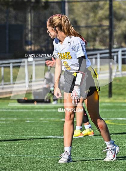 Thumbnail 2 in 4A Flag Football Semifinal The Classical Academy vs Green Mountain photogallery.