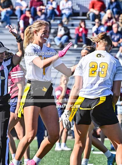 Thumbnail 1 in 4A Flag Football Semifinal The Classical Academy vs Green Mountain photogallery.