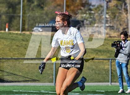 Thumbnail 3 in 4A Flag Football Semifinal The Classical Academy vs Green Mountain photogallery.