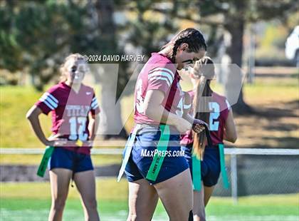 Thumbnail 2 in 4A Flag Football Semifinal The Classical Academy vs Green Mountain photogallery.