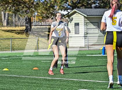 Thumbnail 1 in 4A Flag Football Semifinal The Classical Academy vs Green Mountain photogallery.