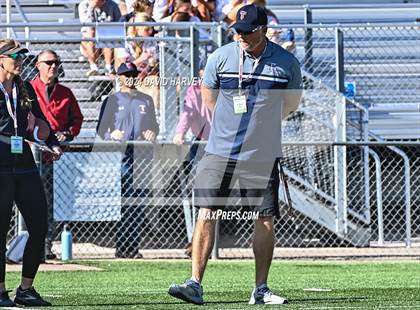 Thumbnail 1 in 4A Flag Football Semifinal The Classical Academy vs Green Mountain photogallery.