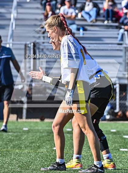 Thumbnail 3 in 4A Flag Football Semifinal The Classical Academy vs Green Mountain photogallery.