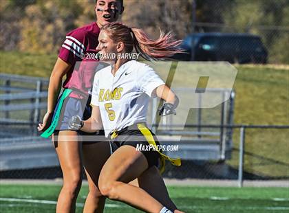 Thumbnail 2 in 4A Flag Football Semifinal The Classical Academy vs Green Mountain photogallery.