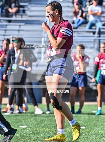 Thumbnail 1 in 4A Flag Football Semifinal The Classical Academy vs Green Mountain photogallery.